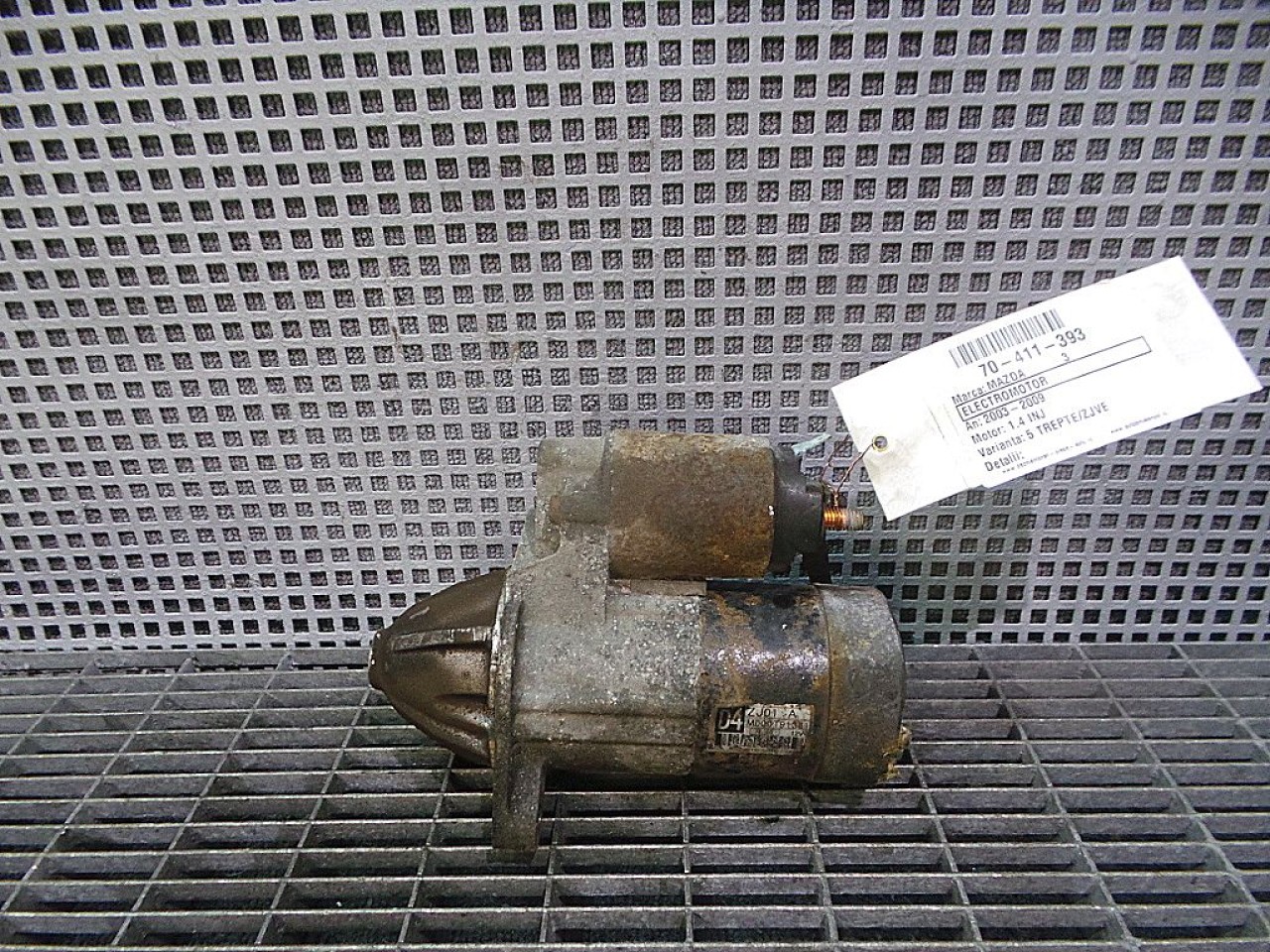 ELECTROMOTOR MAZDA 3 3 1.4 INJ - (2003 2009)
