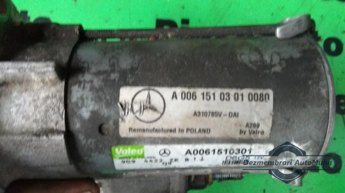 Electromotor Mercedes A-Class (2004-2012) [W169] a0061510301 . 9g9 4422 zk . 9g94422zk . a006 151 03 01 .