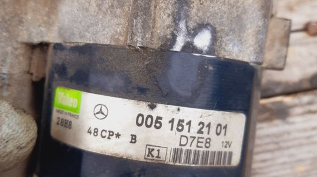 Electromotor Mercedes A-class W168 1.4 benzina 0051512101