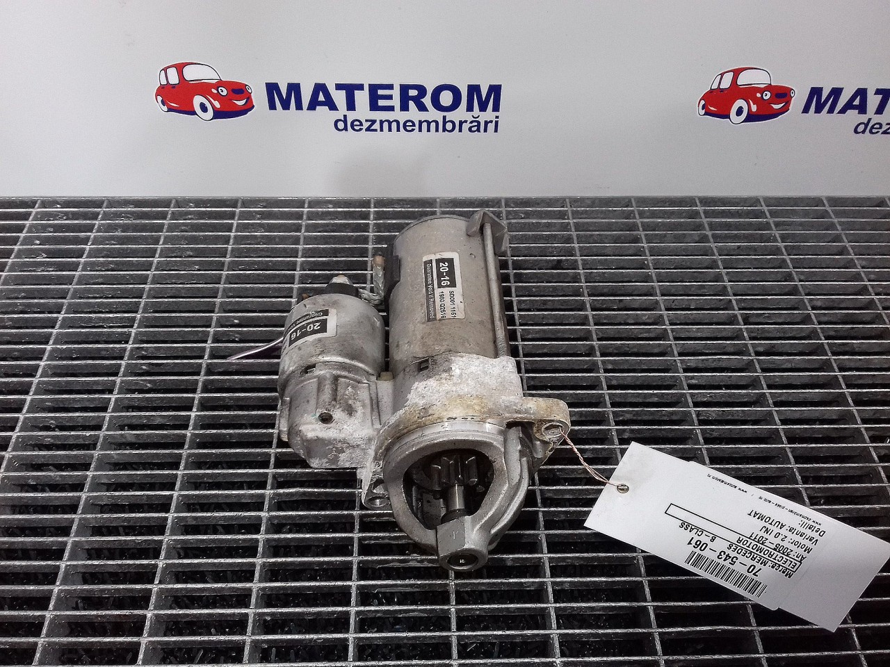 ELECTROMOTOR MERCEDES B-CLASS 2.0 INJ - (2005 2011)