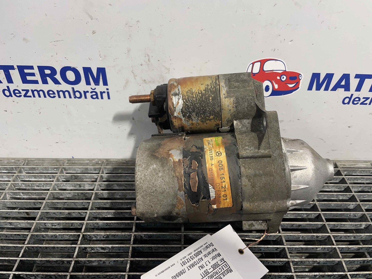 ELECTROMOTOR MERCEDES B-CLASS B-CLASS 1.7 INJ - (2005 2011)