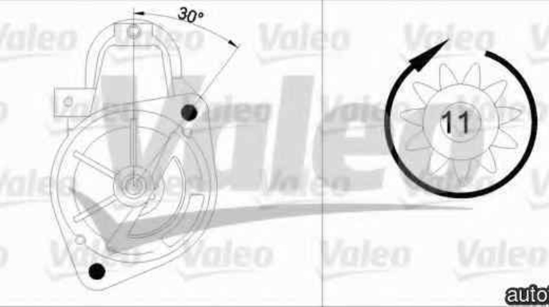 Electromotor MERCEDES-BENZ C-CLASS W203 VALEO 455720