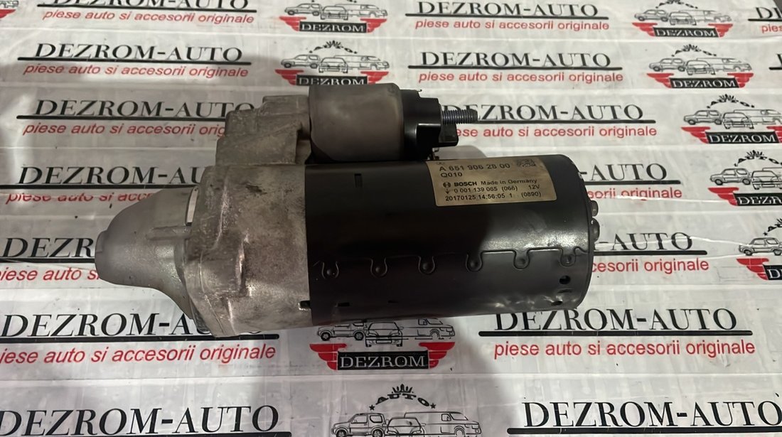 Electromotor Mercedes Benz C T-modell (S204) 2.2 CDI 170 cai cod: A6519062800