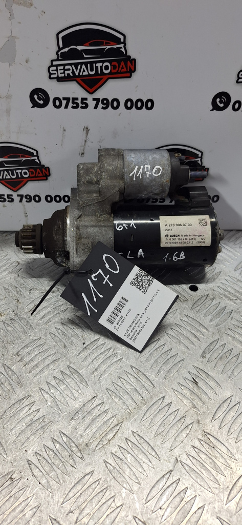 Electromotor Mercedes-Benz CLA (2013->) [C117] 1.6 Benzina 2013, A2709060700 / 6+1