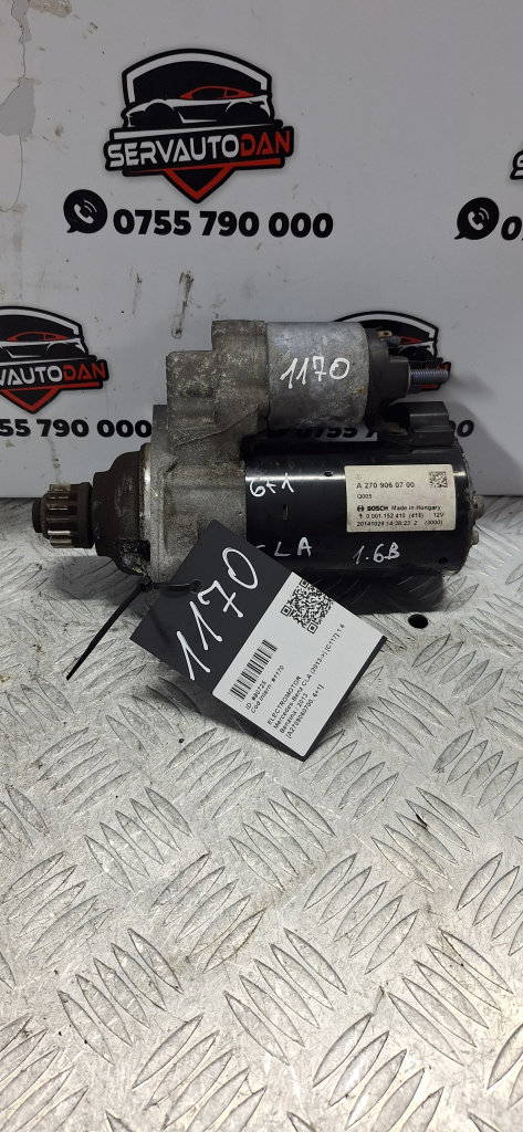 Electromotor Mercedes-Benz CLA (2013->) [C117] 1.6 Benzina 2013, A2709060700 / 6+1
