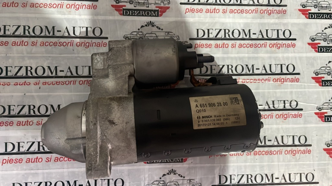 Electromotor Mercedes Benz Clasa C Sedan (W204) 2.2 CDI 136 cai cod: A6519062800