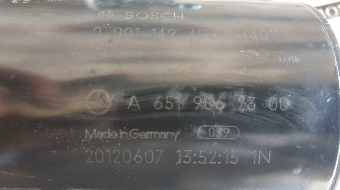 Electromotor Mercedes-Benz M-Class (W166) 250 CDI / BlueTEC 4-matic 2.2 204cp cod piesa: A6519062300