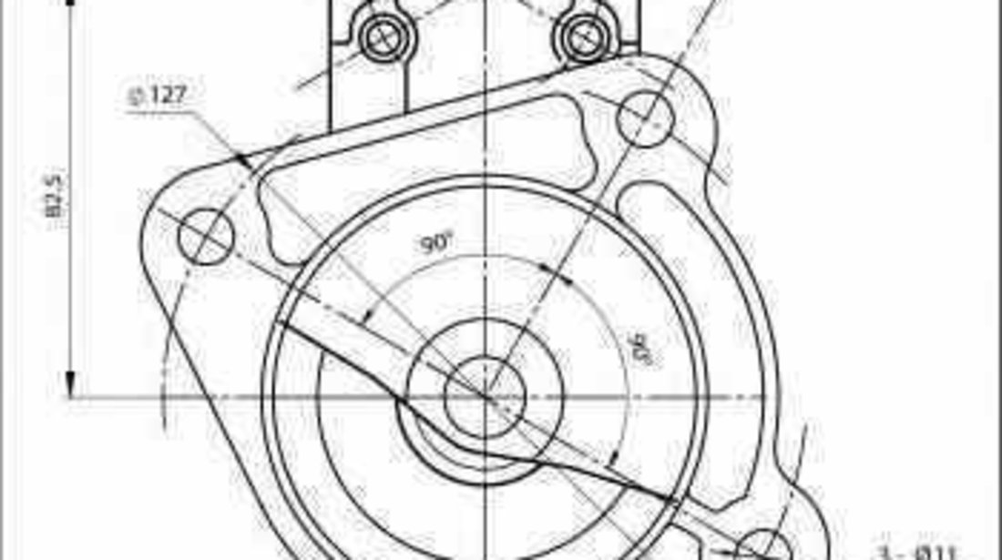 Electromotor MERCEDES-BENZ UNIMOG PRESTOLITE ELECTRIC 861036