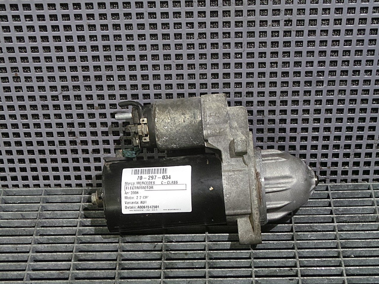 ELECTROMOTOR MERCEDES C-CLASS 2.2 CDI - (2007 2014)