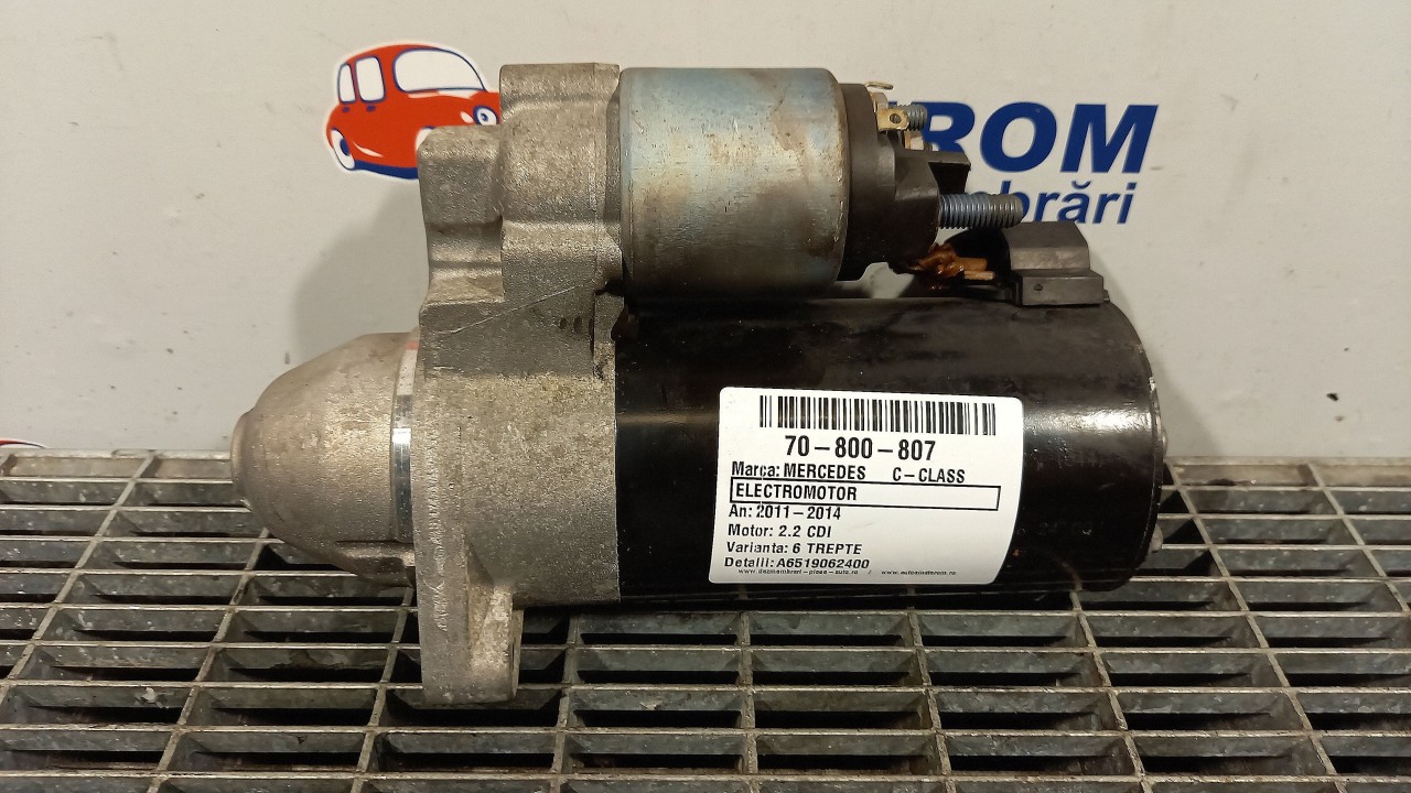 ELECTROMOTOR MERCEDES C-CLASS 2.2 CDI - (2011 2014)