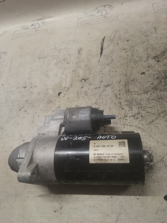 Electromotor Mercedes C Class W205 2.2 Motorina 2015, A6519062800 / AUTOMAT