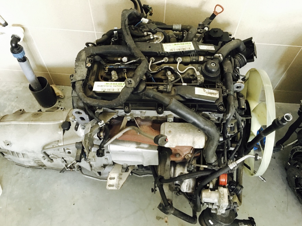 Electromotor Mercedes Vito an 2013 euro 5 OM651