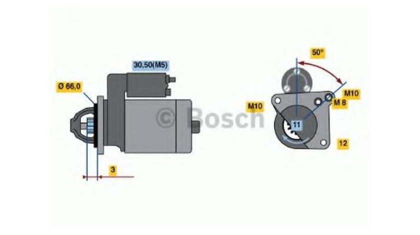 Electromotor Mitsubishi CARISMA (DA_) 1995-2006 #2 0986020131