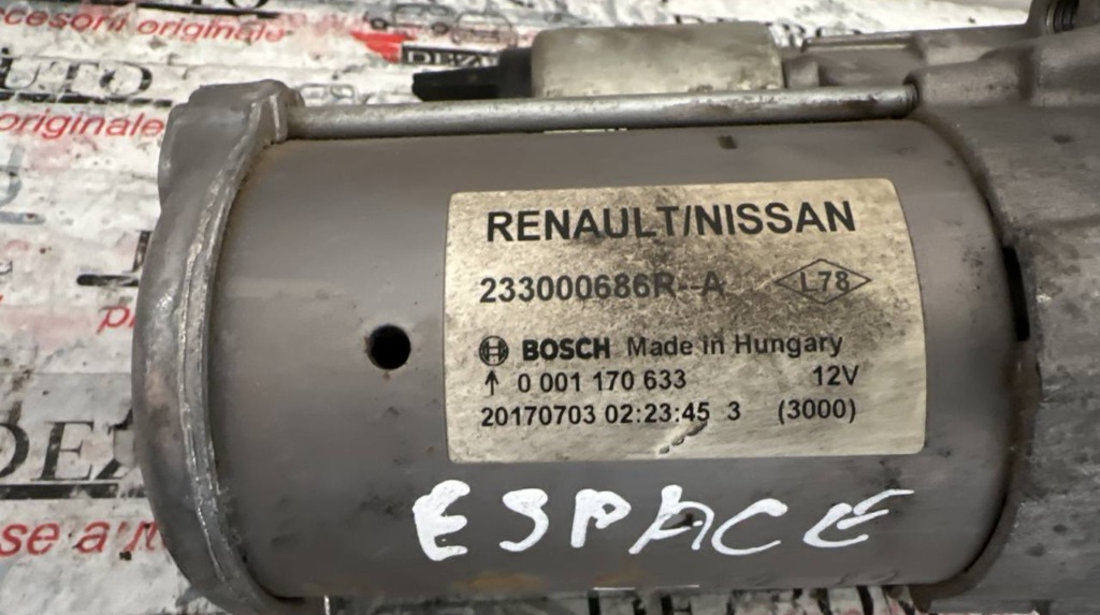 Electromotor Nissan X-Trail (T32) 1.6 dci 130 cai cod: 233000686R