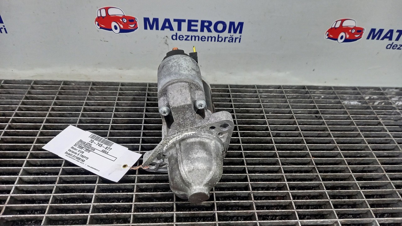ELECTROMOTOR OPEL AGILA K12B - (2008 2010)