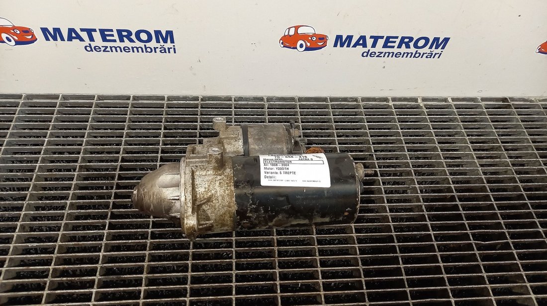 ELECTROMOTOR OPEL ASTRA G ASTRA G Y20DTH - (1998 2004)