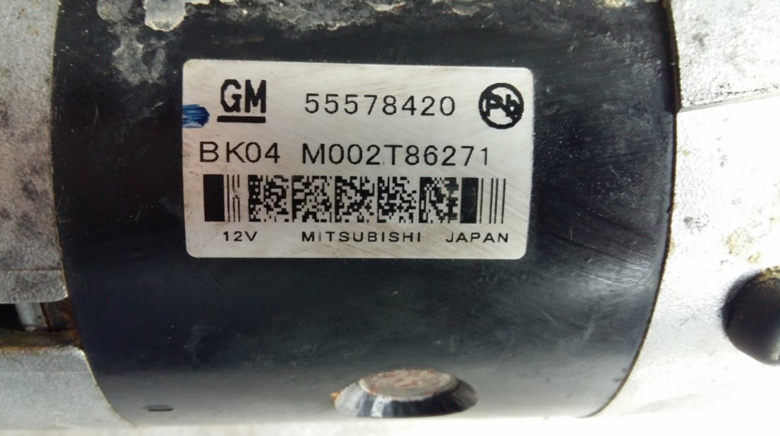 Electromotor opel astra j 1.7cdti a17dts 55578420