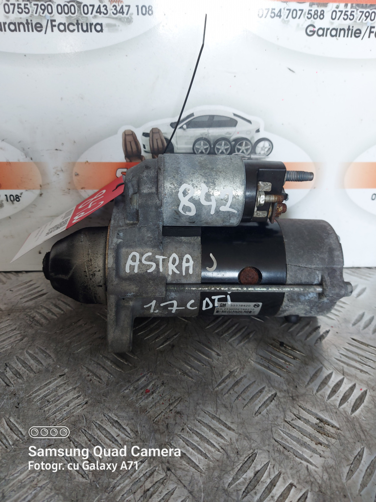 Electromotor Opel Astra J (2009-2012) 1.7 Motorina 2012, 55578420