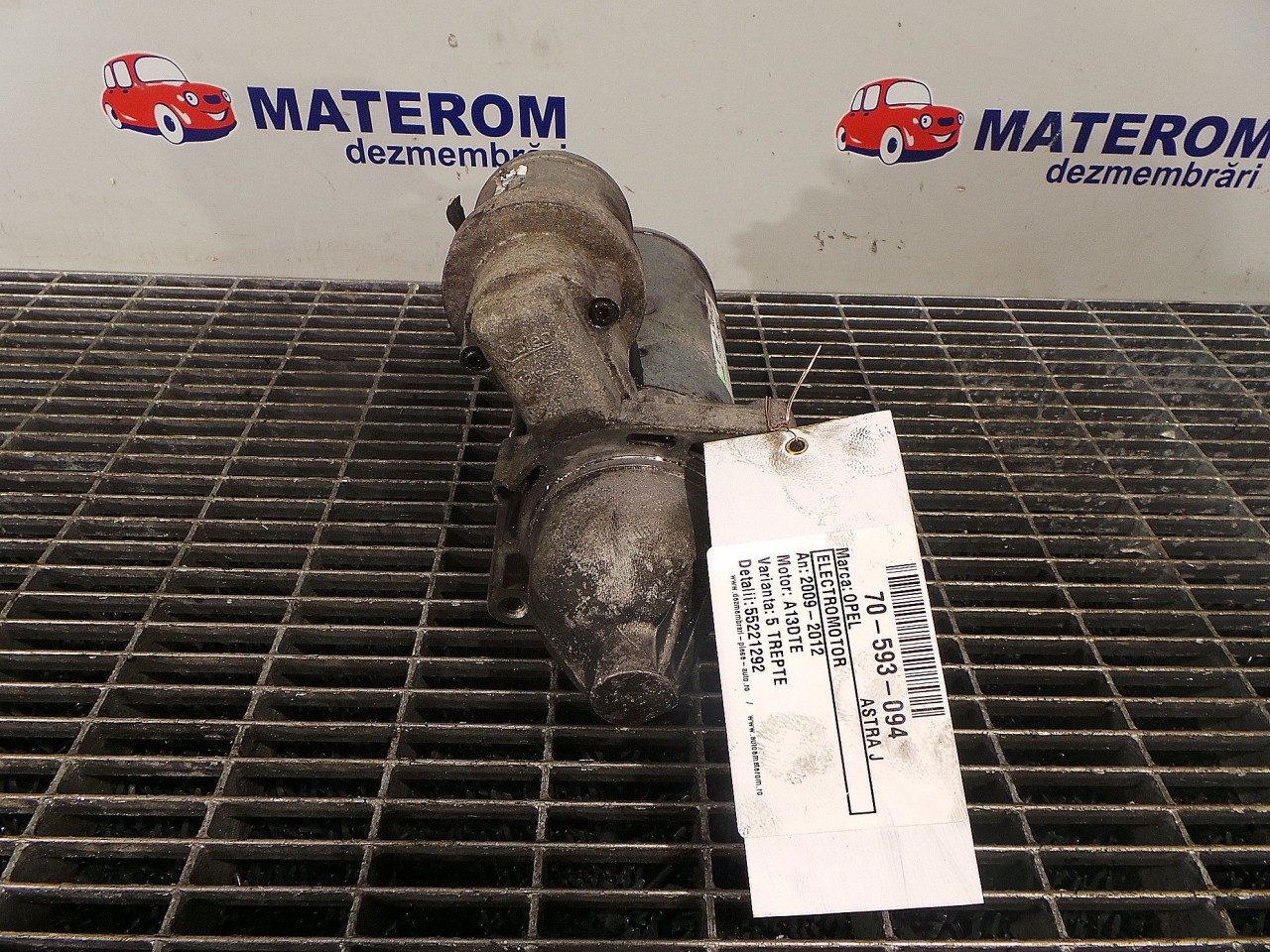 ELECTROMOTOR OPEL ASTRA J A13DTE - (2009