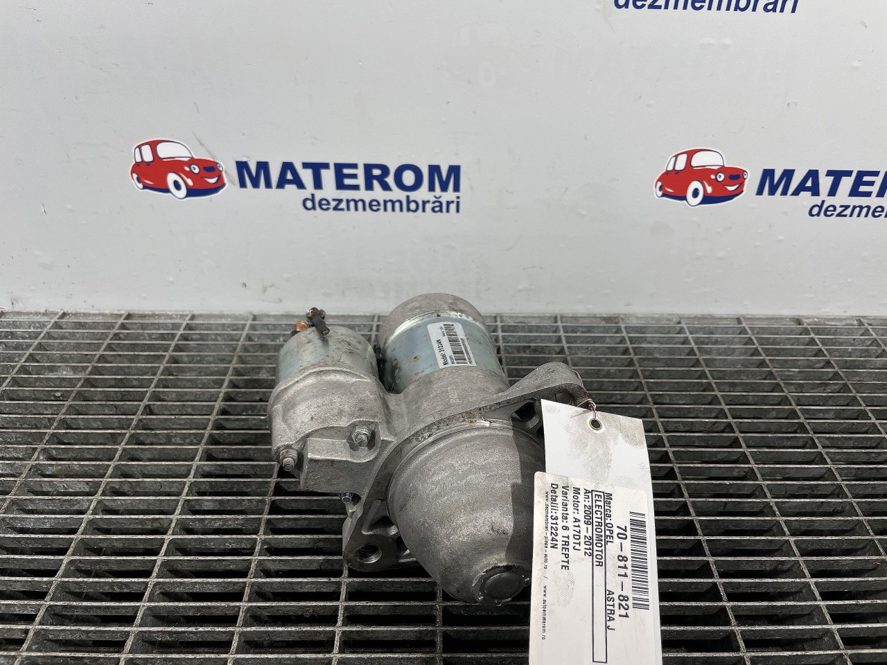 ELECTROMOTOR OPEL ASTRA J A17DTJ - (2009 2012)