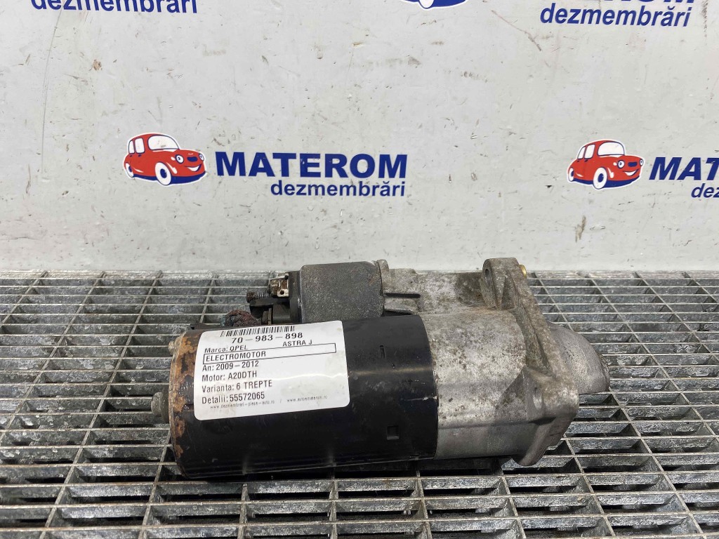 ELECTROMOTOR OPEL ASTRA J A20DTH - (2009