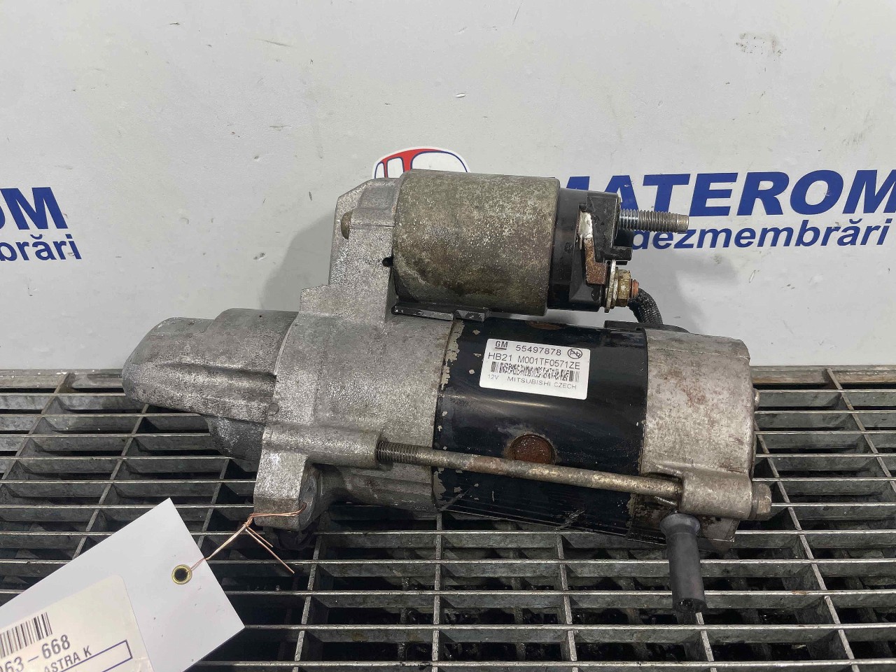 ELECTROMOTOR OPEL ASTRA K ASTRA K B16DTH - (2015 2021)