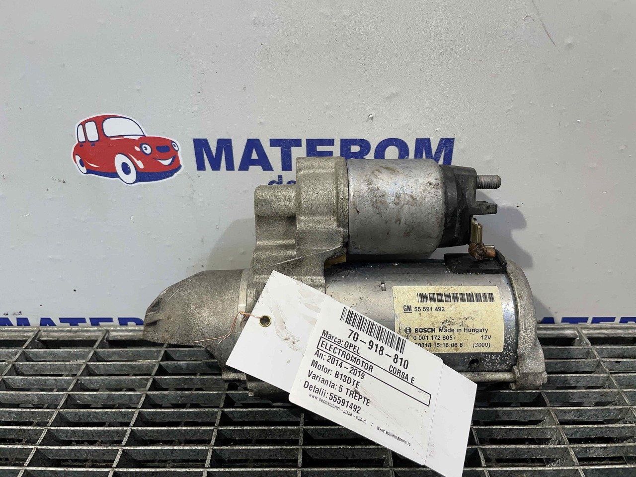 ELECTROMOTOR OPEL CORSA E B13DTE - (2014 2019)