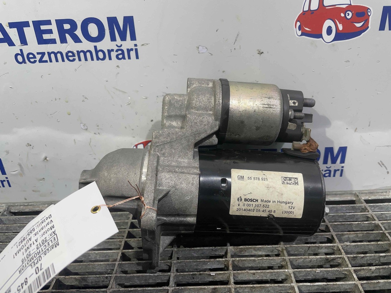 ELECTROMOTOR OPEL MOKKA MOKKA A14NET - (2012 2016)
