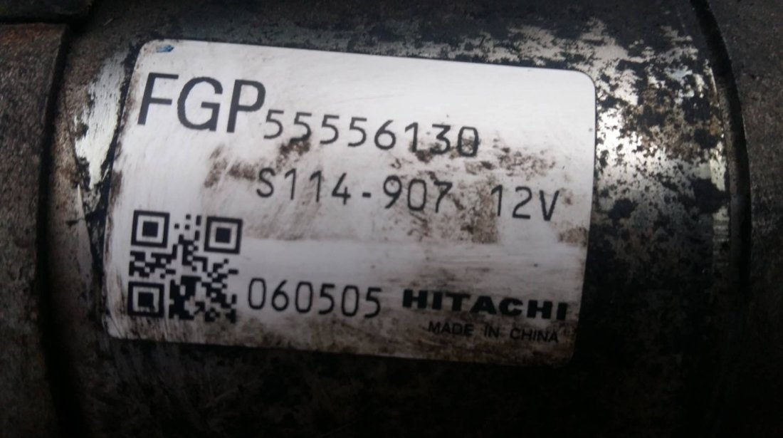 Electromotor opel zafira b 1.6 benz 2006 55556130