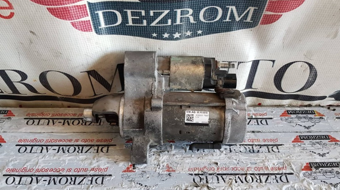 Electromotor original AUDI A4 B8 2.0 TDI quattro 120/136/143/150/163/170/177 CP cod 03L911024B