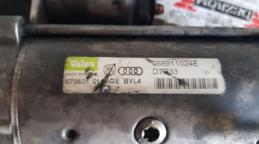 Electromotor original Valeo Audi 80 B3 1.9 D 68 CP 068911024e