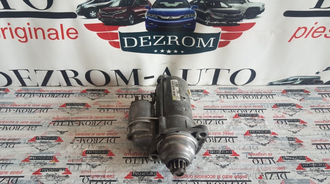 Electromotor original Valeo Seat Arosa 1.4TDi 75cp 02a911024g