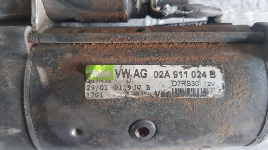 Electromotor original Valeo VW Golf 3 1.9TDi 90/110cp 02A911024B