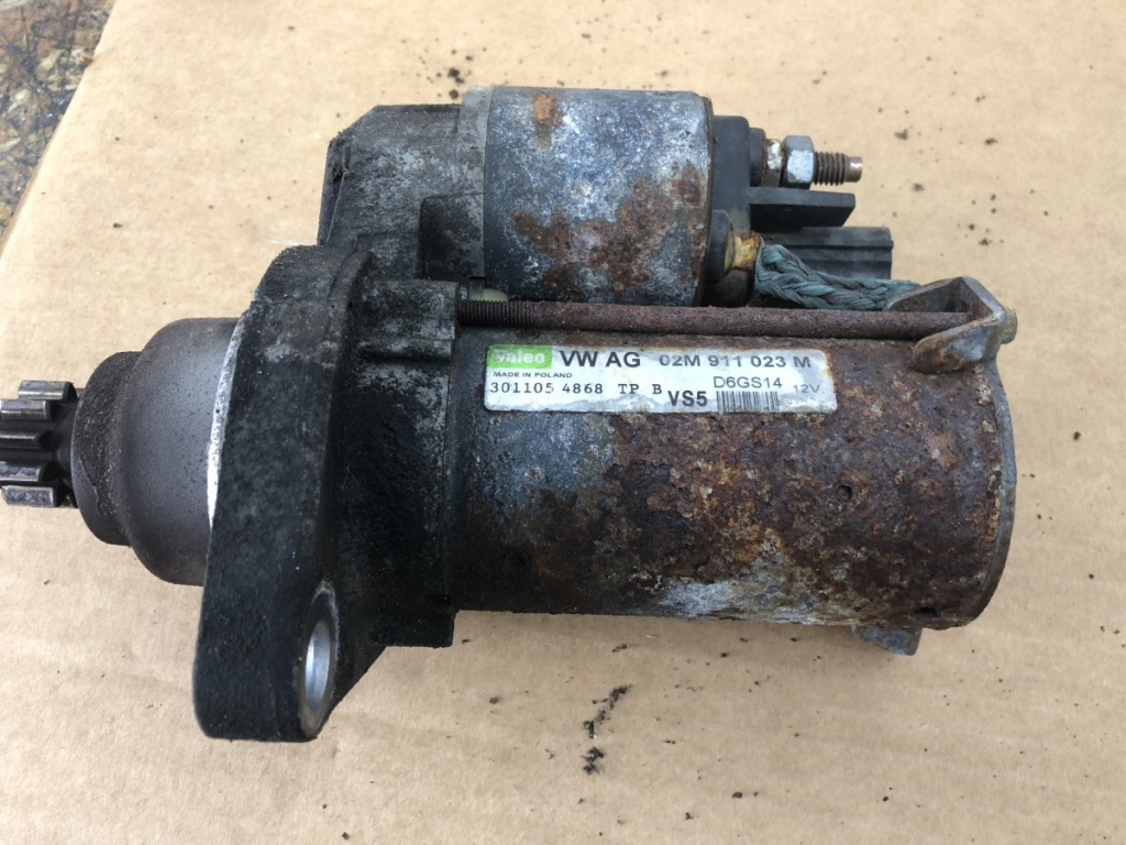 Electromotor Passat b6 2.0 FSI 110 KW Tiptronic sedan 2006 (02M911023M)