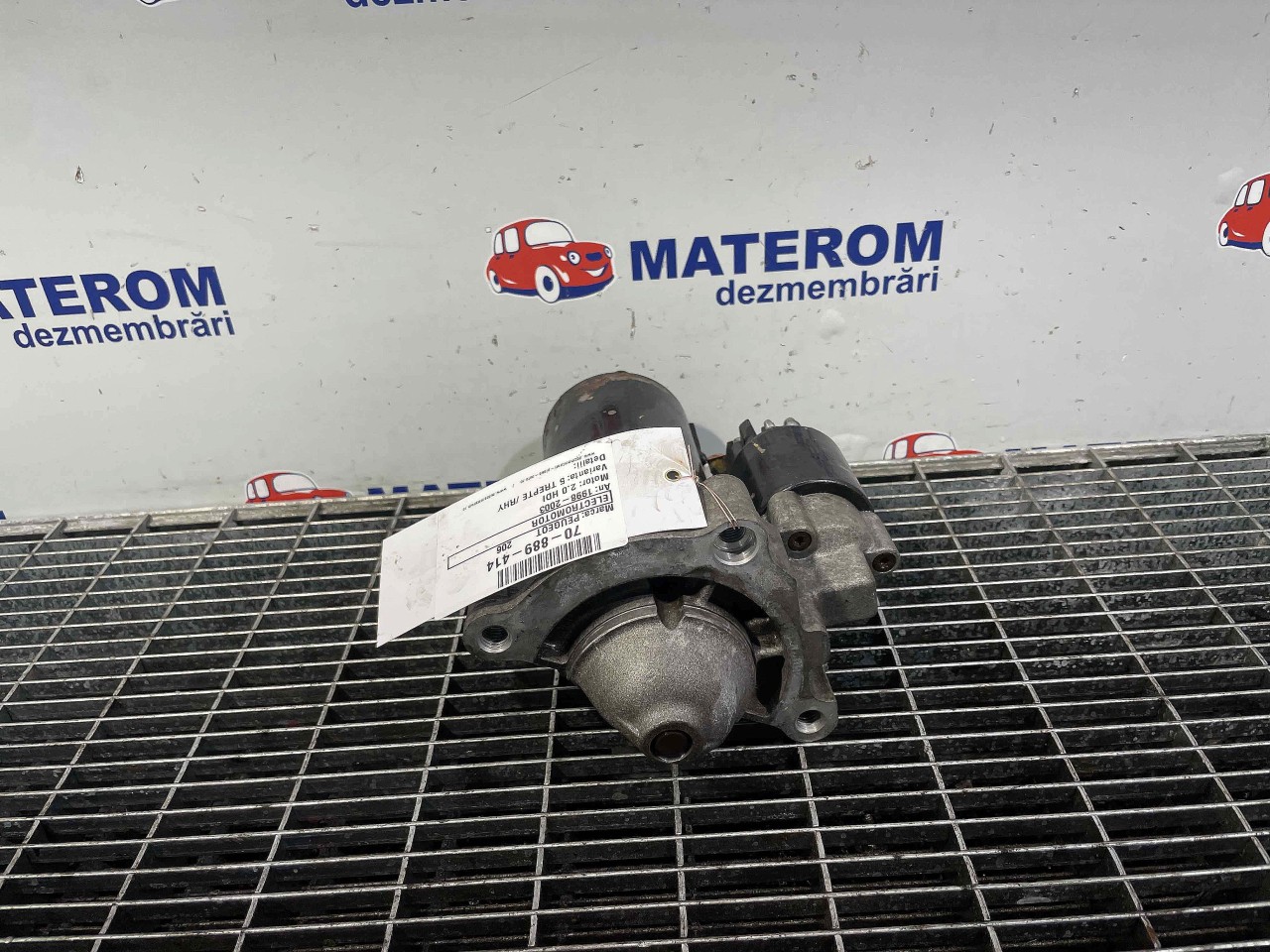 ELECTROMOTOR PEUGEOT 206 2.0 HDI - (1998 2003)