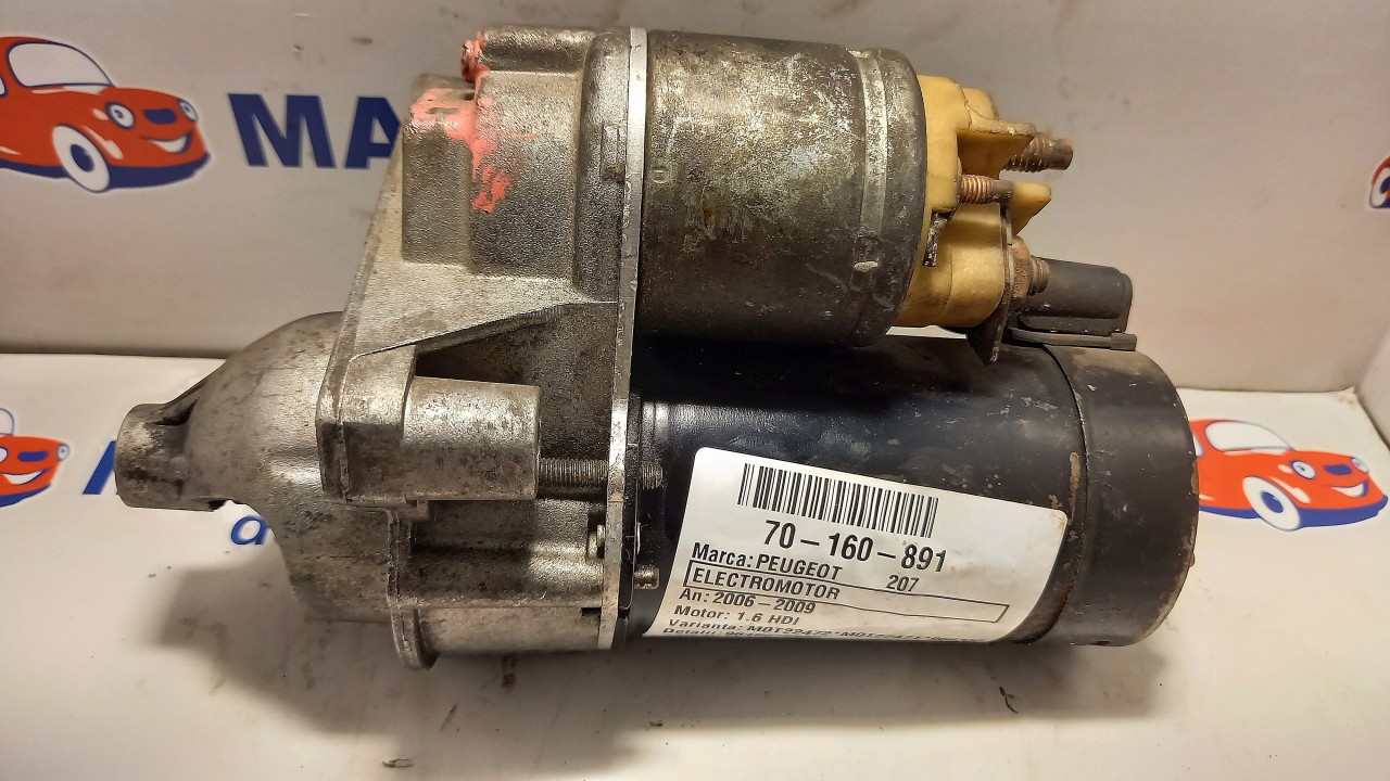 ELECTROMOTOR PEUGEOT 207 1.6 HDI - (2006 2009)