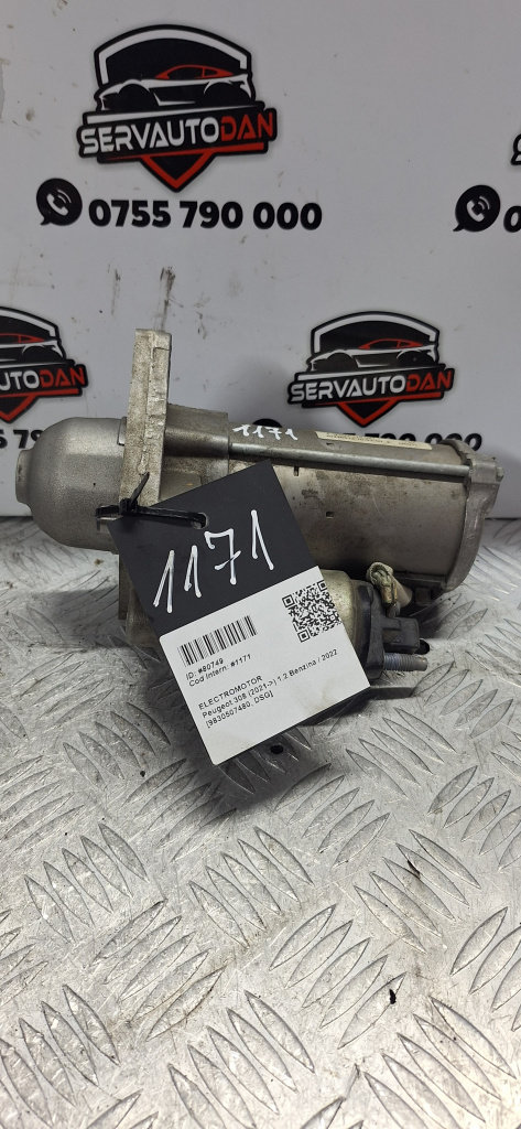 Electromotor Peugeot 308 (2021->) 1.2 Benzina 2022, 9830507480 / DSG