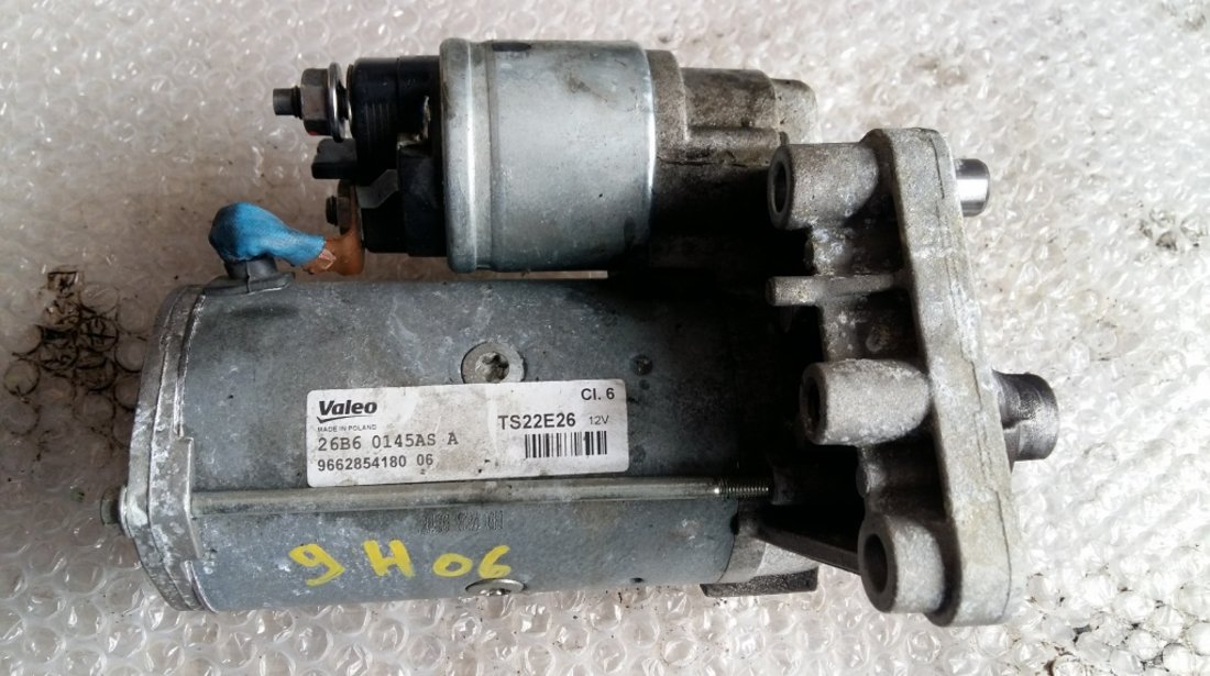 Electromotor peugeot partner 5008 3008 citroen jumpy 1.6 hdi 9662854180