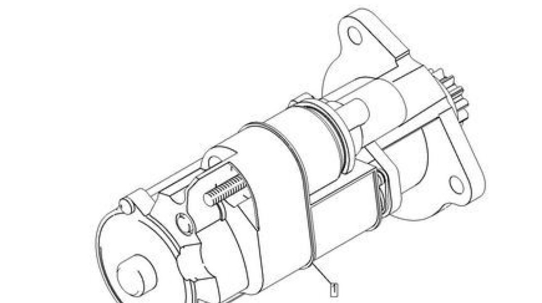 Electromotor pornire Scania R5 motor 12,7 D DT 2031368