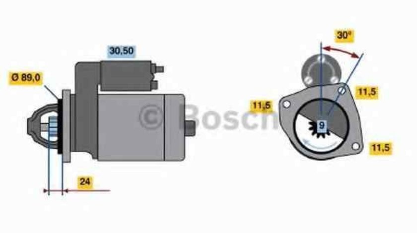 Electromotor Producator BOSCH 0 986 011 210