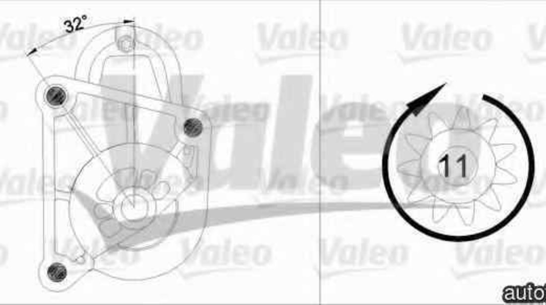 Electromotor RENAULT CLIO II caroserie SB0/1/2 VALEO 455936