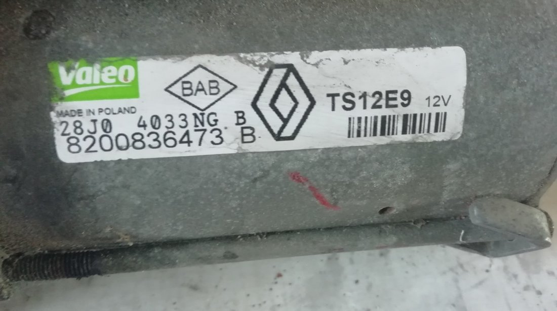 Electromotor Renault Megane 3 1.5 DCI 6+1 2008-2016 cod: 8200836473B