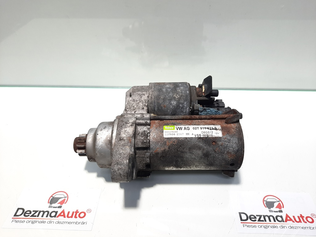 Electromotor, Seat Ibiza 5 (6J5) [Fabr 2008-2017] 1.4 b, BXW, 02T911023S, 5 vit man (id:432440)