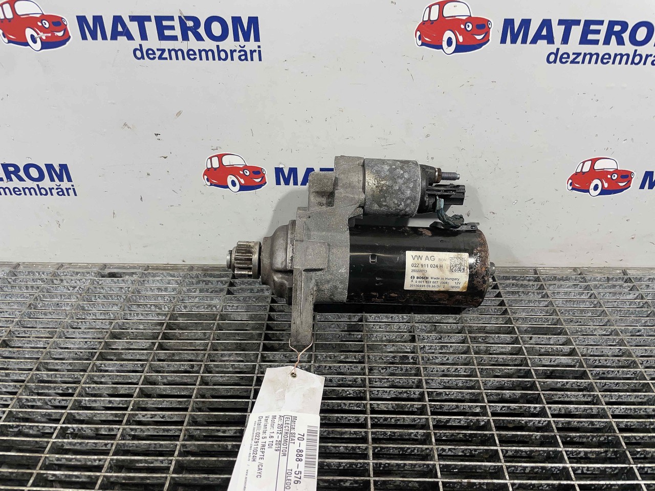 ELECTROMOTOR SEAT TOLEDO 1.6 TDI - (2012 2019)