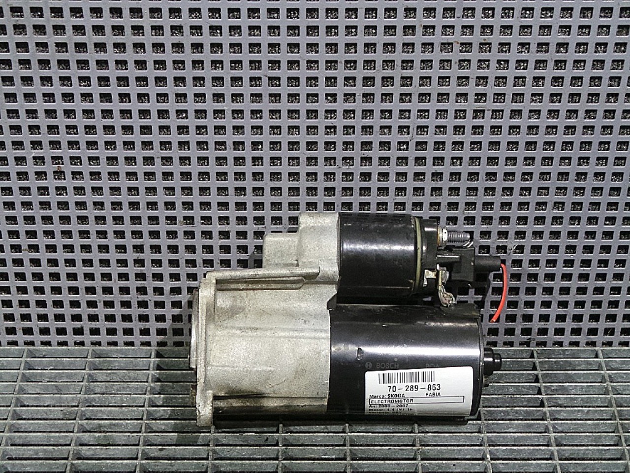 ELECTROMOTOR SKODA FABIA 1.4 INJ 16V - (2000 2007)