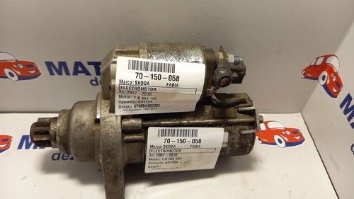 ELECTROMOTOR SKODA FABIA 1.6 INJ 16V - (2007 2010)