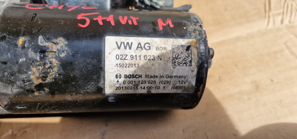Electromotor Skoda Octavia, Superb Passat B6 B7 1.6 tdi 02Z911023N