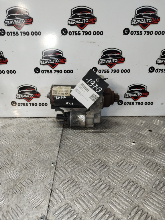 Electromotor Skoda RAPID 1.6 Motorina 2013, 02Z911023M / 6+1