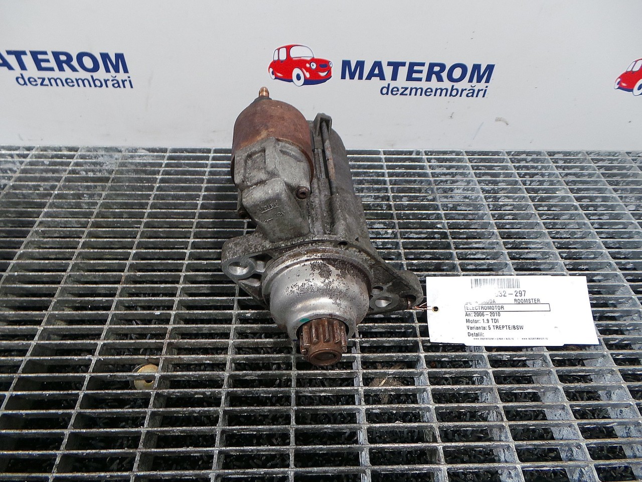 ELECTROMOTOR SKODA ROOMSTER ROOMSTER 1.9 TDI - (2006 2010)