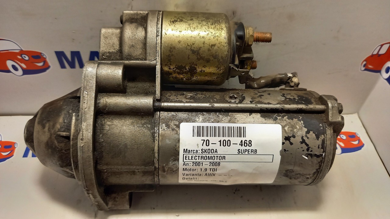 ELECTROMOTOR SKODA SUPERB 1.9 TDI - (2001 2008)